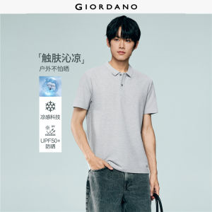 Giordano Beau Monde Men Men High Tech Cool Touch Polo Shirt Free Shipping 13016398