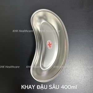Khay Đậu Sâu Inox - Dung Tích 400ml/800ml - Dùng Trong Y Tế Spa Phòng Khám