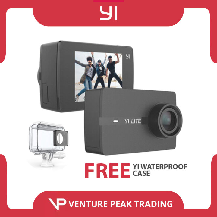 YI Lite Action Camera with Waterproof Case Lazada PH