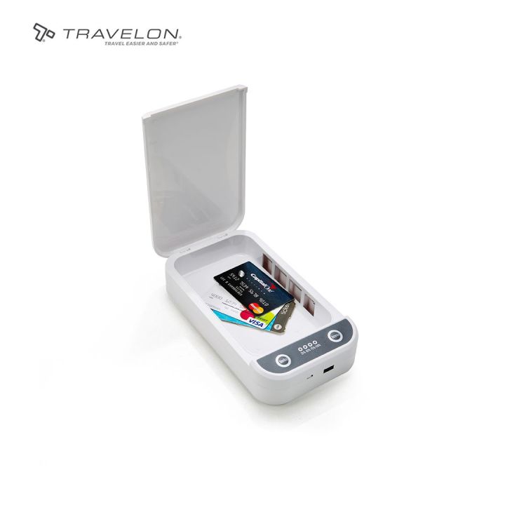 Travelon Unisex Portable Uv Sanitizer Box Other Travel Accessories