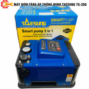 Máy Bơm Tăng Áp Thông Minh TAESUNG TS-200A-Bơm 2 trong 1-Bảo Hành 24 Tháng