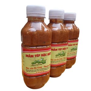 Combo 3 chai mắm tép chưng thịt đặc sản Ba làng Thanh Hóa (3 chai 300g)