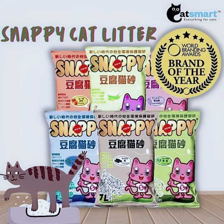 Snappy Cat Tofu Cat Litter (Bundle of 6 Packs) | Lazada Singapore