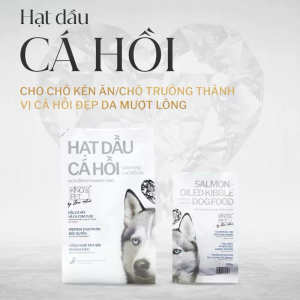 Thức Ăn Hạt Cho Chó Từ Dầu Cá Hồi Kings Pet By Bảo Anh Giàu Dinh Dưỡng Giúp Dưỡng Lông Túi 350g