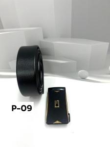 ikat pinggang rel kulit pria ikat pinggang pria gesper kulit pria p-09