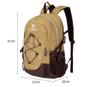 Camel Outdoor 22L Lightweight Hiking Backpack Water-repellent Daily Travel Bag