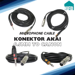 Kabel Mic 5M / 10M / 15 M (Audio Akai to Canon)