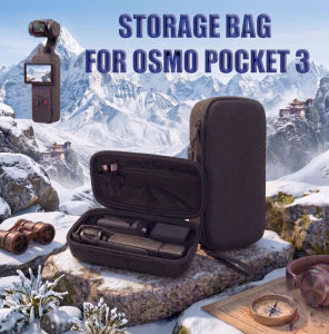STARTRC & BRDRC Storage Bag For DJI Pocket 3 Startrc Mini Box Tas Penyimpanan Camera Osmo Portable Dengan Tali Tas Gantung Waterproof Bag Collection Case Hard Protect Accessories Kamera