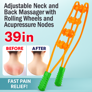 Cervical Massager Back Roller Shoulder Exercises To Relieve Muscle Pain Back Opening Artifact
