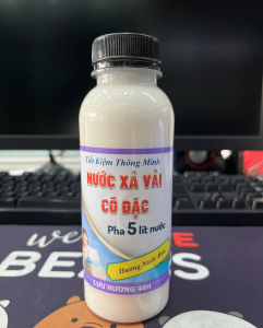 Nguyên liệu pha nước xả vải cô đặc 330ml hương nước hoa - pha được 5 lít nước xả