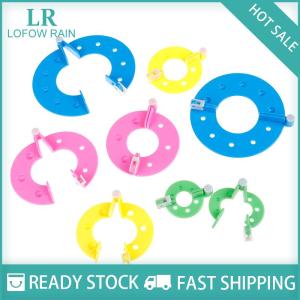 LF Wholesale✨Flash Sale ✨ 8PCS 4 sizes Fluff Ball Weaver PomPom Maker Knitting Loom Kit