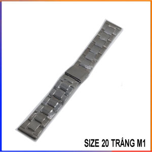 Dây đeo đồng hồ bằng thép không gỉ cỡ 20 22mm các màu