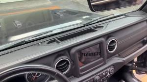 Cornerr TESIN Car Center Console Phone Holder Storage for Jeep Wrangler JL/Gladiator JT 2018 2019 2020 2021 2022 2023 Accessories R3K9L