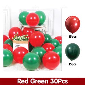 Miniis Merry Christmas DIY Kit Set Balloon Garland Gift Box 7 In 1 Party Balloon For Christmas Decoration