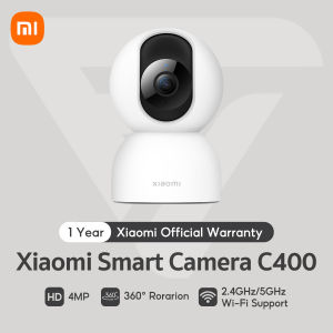 Xiaomi Smart Camera C400 2.5K With 4MP Camera 360° Rotation For Full Coverage AI Human Detection 2.4GHz/5GHz Wi-Fi Support