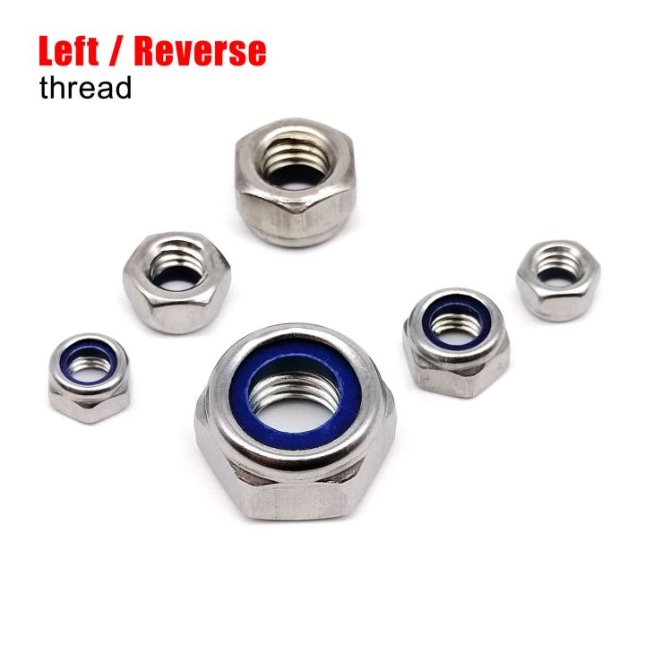 M4 M5 M6 M8 M10 M12 M14 M16 304 A2 Stainless Steel Reverse Rotate Left