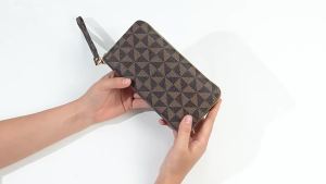 2026 New Womens Wallet Casual Long Buckle Womens Clutch Elegant Fashion Multi-Card Slot Long Wallet