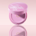Unleashia Don't Touch Glass Pink Cushion. 