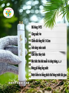 Bắt đèn bắt muỗi huỳnh quang 4w - 145cm - Bóng đèn UV thu hút Côn trùng - chuyên dùng cho đèn COMET Con Dơi Kill Pest