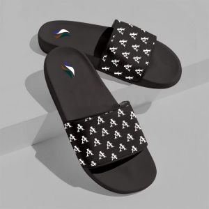 BRZ-Alfabet A Sendal Pria Wanita 0542 Motif Size Anak 26-35 Dewasa 36 - 43 Sol PVC Anti Slip Ready