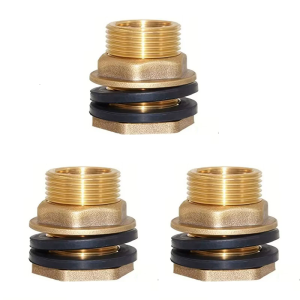 Heavy Duty Brass Water Tanks Fittings Water Tanks Connector Water Storage Barrels Fitting Home Plumbing Accessories