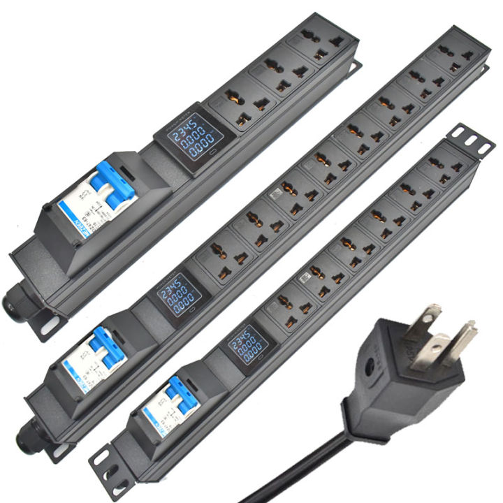 PDU Power Distribution Unit Network Cabinet Rack Power strip 16A 3500W ...