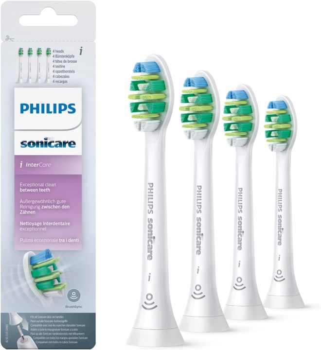 For Genuine Philips Sonicare InterCare Replacement Toothbrush Heads ...