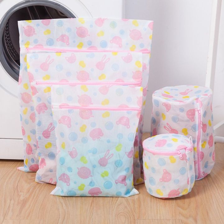 Kantong Jaring Laundry Net Washing Bag Jaring Pakaian Mesin Cuci 5in1