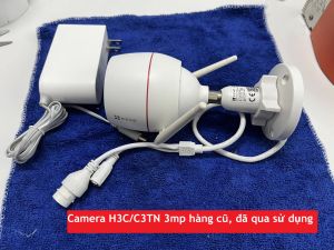 Camera WiFi thông minh ngoài trời 3MP EZVIZ H3C/C3TN 2K hàng qua sử dụng đầy đủ chức năng
