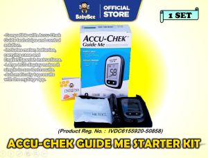 (5YEARS WARRANTY) ACCU-CHEK GUIDE ME WIRELESS BLOOD GLUCOSE METER AND LANCING DEVICES罗氏血糖机