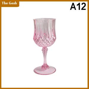 [The Gesh] แก้วแชมเปญอะคริลิคทำจากพลาสติกถ้วยไวน์แก้วแชมเปญสำหรับงานแต่งงานวันเกิด