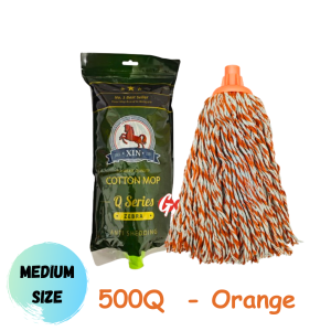 💥High Quality Semi Color Cotton Mop Head(No Handle) Floor Mop Mop Warna Mop Lantai Biasa Serbaguna 拖把头 地拖