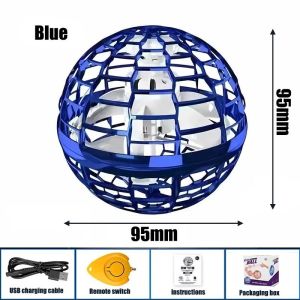 Oldlaiben Boomerang Ball Flying Kids Toys Rotating Drone Spinner Bola Terbang 飞行球