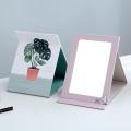 Cermin Makeup Unik Anak Sekolah Kampus Kekinian - Cermin Segi Empat 18 x 13 Cm - Cocok Untuk Disatukan Dengan Buku Buku - Cermin Lady Makeup Import. 