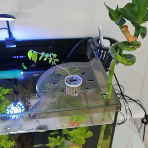 Aquarium Fish Tank Storage Rack Hydroponic Akuarium Corner Shelf Aquarium Decoration