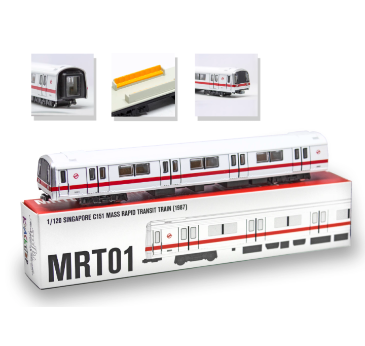 Singapore C151 Mass Rapid Transit (MRT) Train Model Collectibles (1987