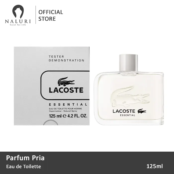 Parfum Lacoste Essential EDT For Men 125ml [Tester] Lazada Indonesia