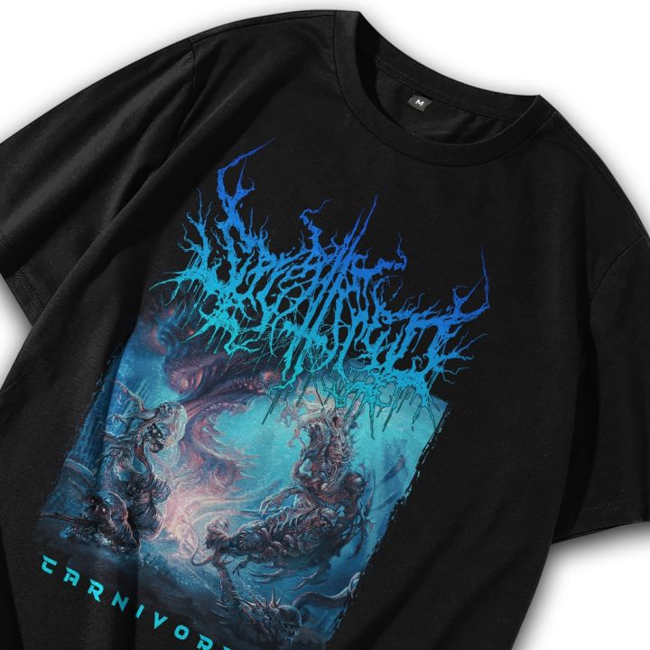 Kaos Death Metal Splattered – Carnivortex Baju Metal T shirt