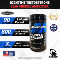 MuscleTech, Muscle Builder PM – Nighttime Testos terone & Lean Muscle Amplifier, Enhanced Recovery Blend, 90 Caps. 
