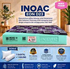 Kasur Busa INOAC EON D23  Ukuran 120 x 200 No 4 Garansi 10 Tahun Anti Kempes
