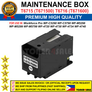 Maintenance Box T6715 T671500 T6716 T671600 for Epson Workforce Pro WF-C5290 WF-C5790 WF-M5298 WF-M5299 WF-M5799 WF-4720 WF-4730 WF-4734 WF-4740