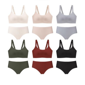 Red No Trace Large Chest Minimizing Bra for Women Year-Round  Adjustable  Invisible  Anti-Sagging  Side Breast Coverage