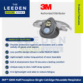 3M 3200 Half Facepiece Single Catridge Reusable Respirator by Leeden Online Store. 