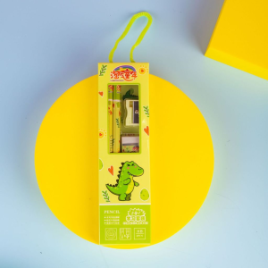 Colorful Pencil Holder With Cartoon Pattern Ideal For Kindergarten Students