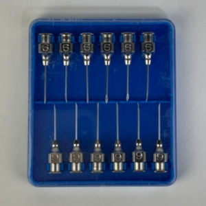 GLP Veterinary Hypodermic Needle for Sow/Fattener Swine Pig Cow other animals | 12pcs Reusable Needles