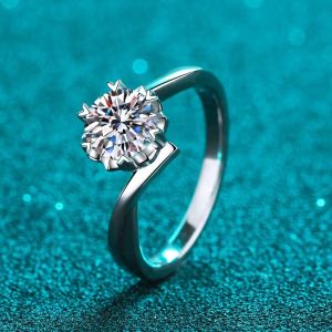 DMY Jewelry/Engagement Ring For Women Original/ Silver 925 Original Italy Engagement Ring/ Ring Jewelry For Women/ Moissanite Engagement Ring/ Subasta Gold Pwanable/