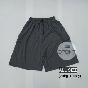 Celana Kolor Jumbo Pria / Celana Kolor Harian Cargo Kempol Jumbo Bahan Koas Babyterry Halusan