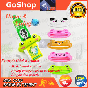 Dispenser Penjepit Odol Karakter Lucu Toothpaste Dispenser Pencetan Pasta Gigi