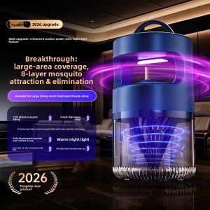 Suction-type mosquito killer lamp powerful mosquito attractor for home use indoors low-noise mosquito repellent outdoor USB night light mosquito killer device