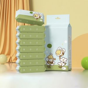 MD-C949 Tissue Basah Mini Karakter Travel 8in1 / Tisue Basah Bayi Bebas Alkohol 1Pack Isi 8PCS